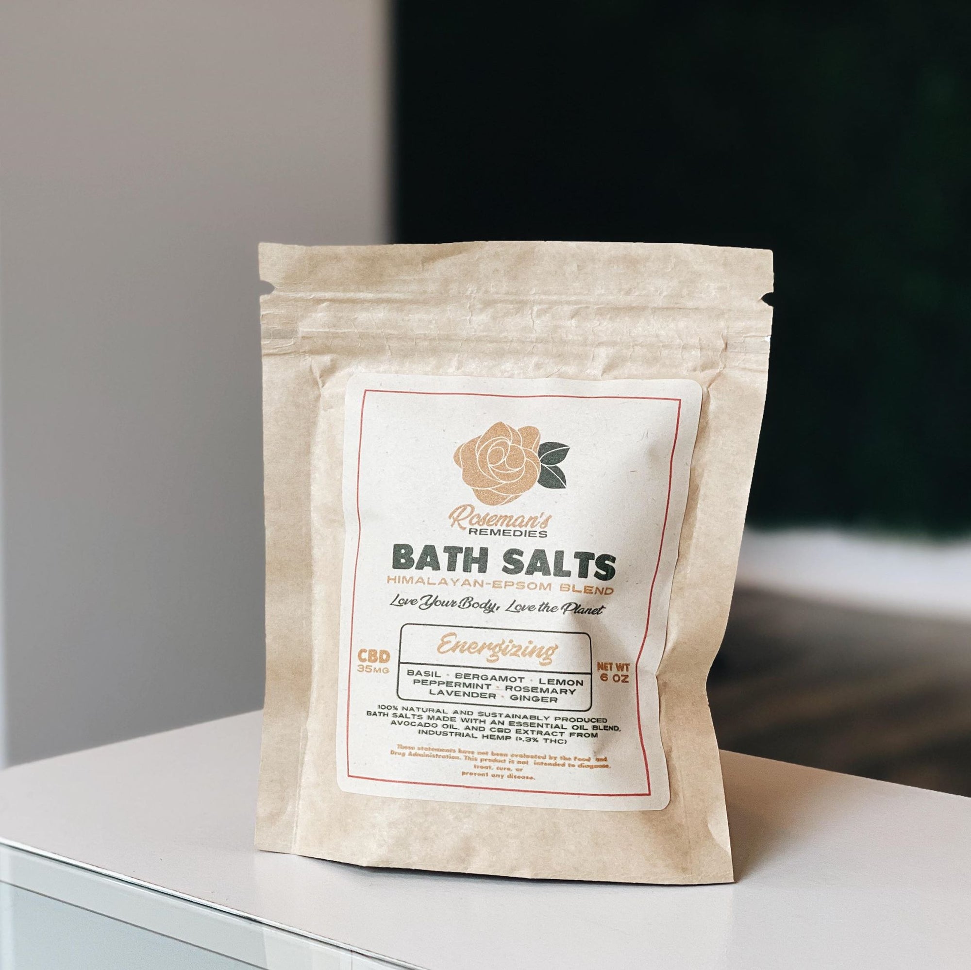 Roseman’s Remedies CBD Himalayan Bath Salts