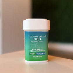 Coastal Green Wild Berry 40 CBD : 2 THC Gummy 20ct