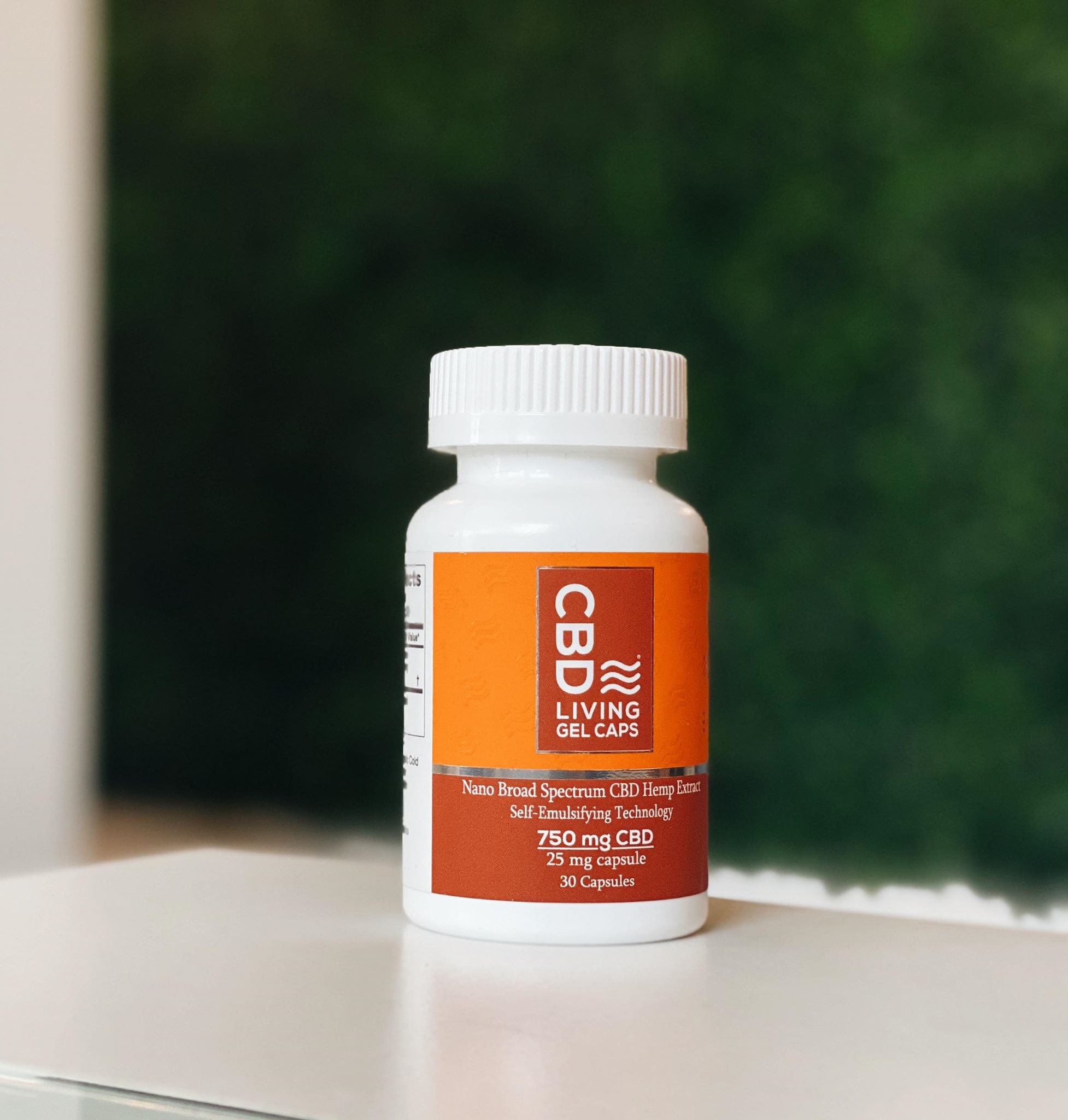 CBD living 25mg Gel Capsules 30ct