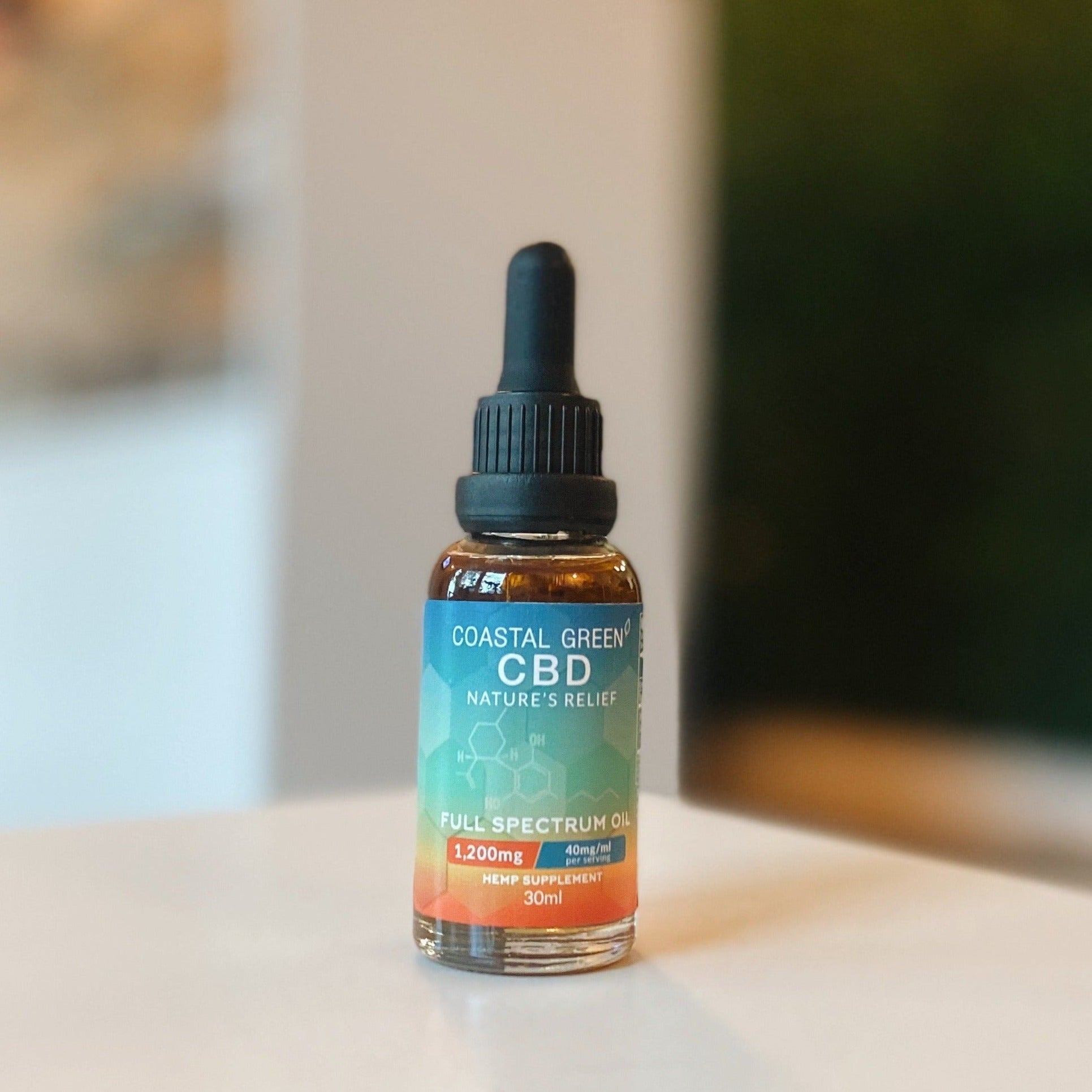 1200mg Full Spectrum CBD Oil Coastal Green CBD