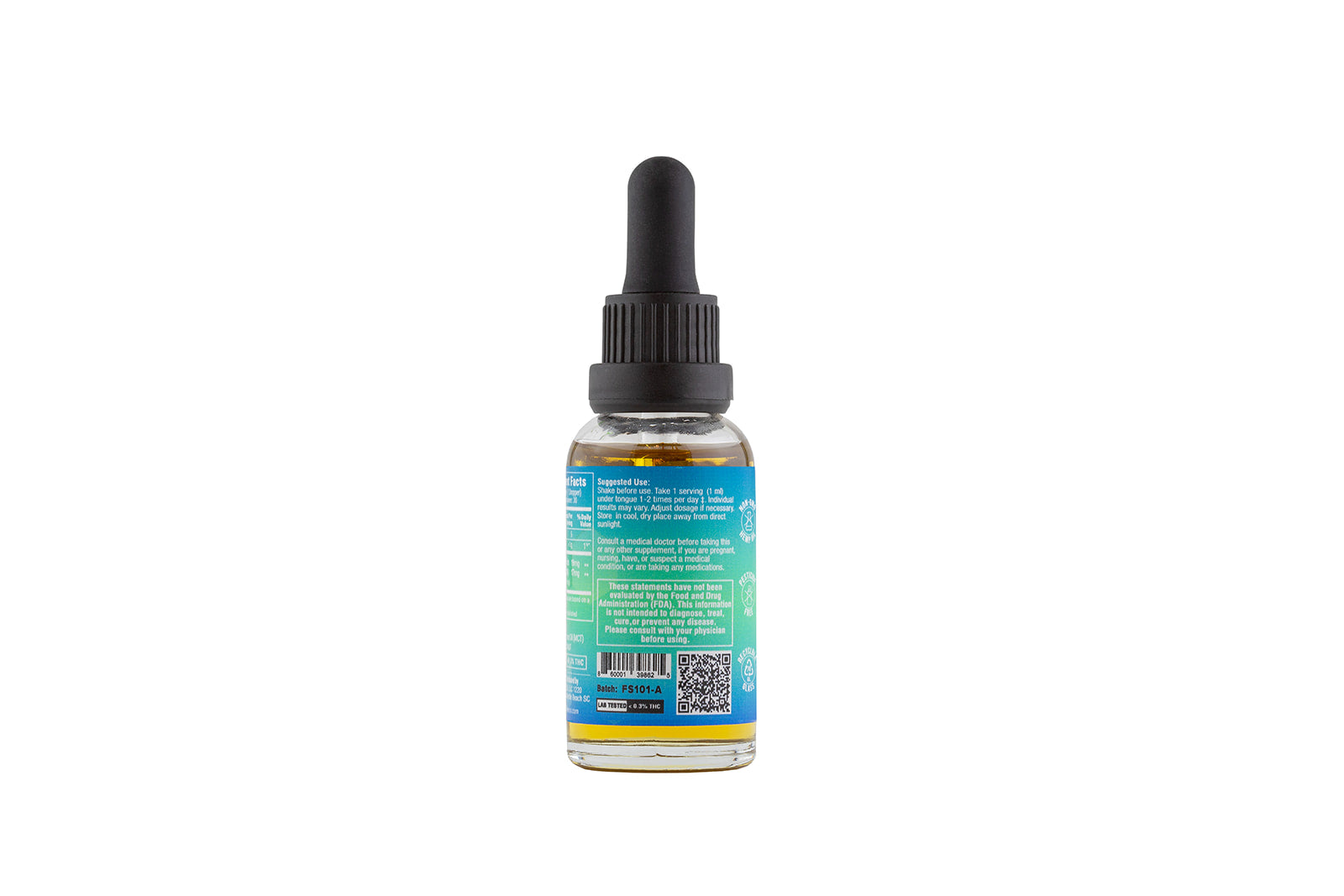 500mg Full Spectrum CBD Oil Coastal Green CBD
