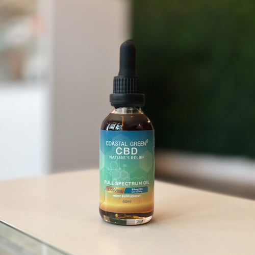 5000mg Full Spectrum CBD Oil Coastal Green CBD