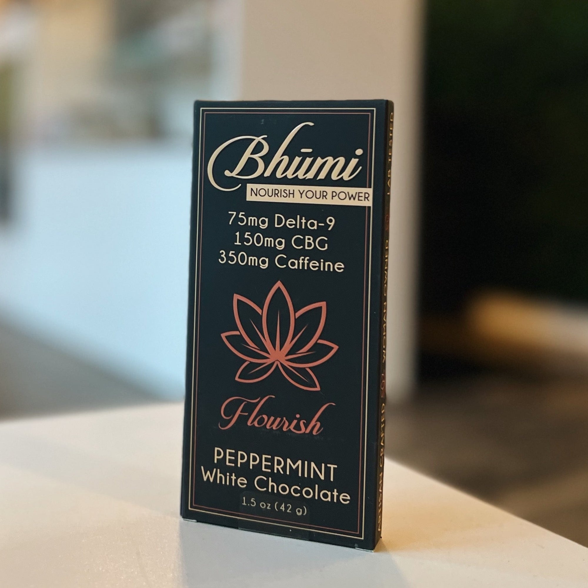 Bhumi Flourish 75mg Delta-9 THC, 150mg CBG + caffeine