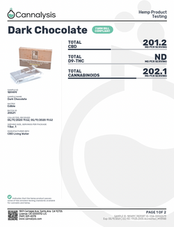 CBD Living Chocolate Bar 200mg